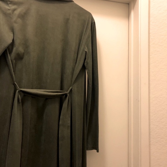 Windsor Green Long Cardigan Size Small - Picture 5 of 6